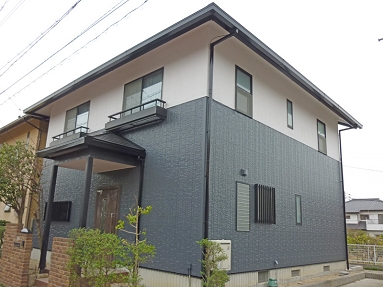 名古屋市緑区住宅塗り替え塗装施工例