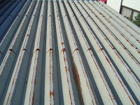 外壁塗り替え塗装前屋根の劣化